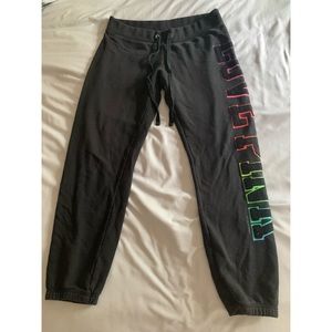 Rainbow Victoria’s Secret Pink Sweat Pants